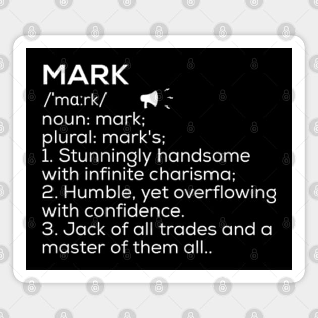 Mark Name Definition Mark Meaning Mark Name Meaning Mark